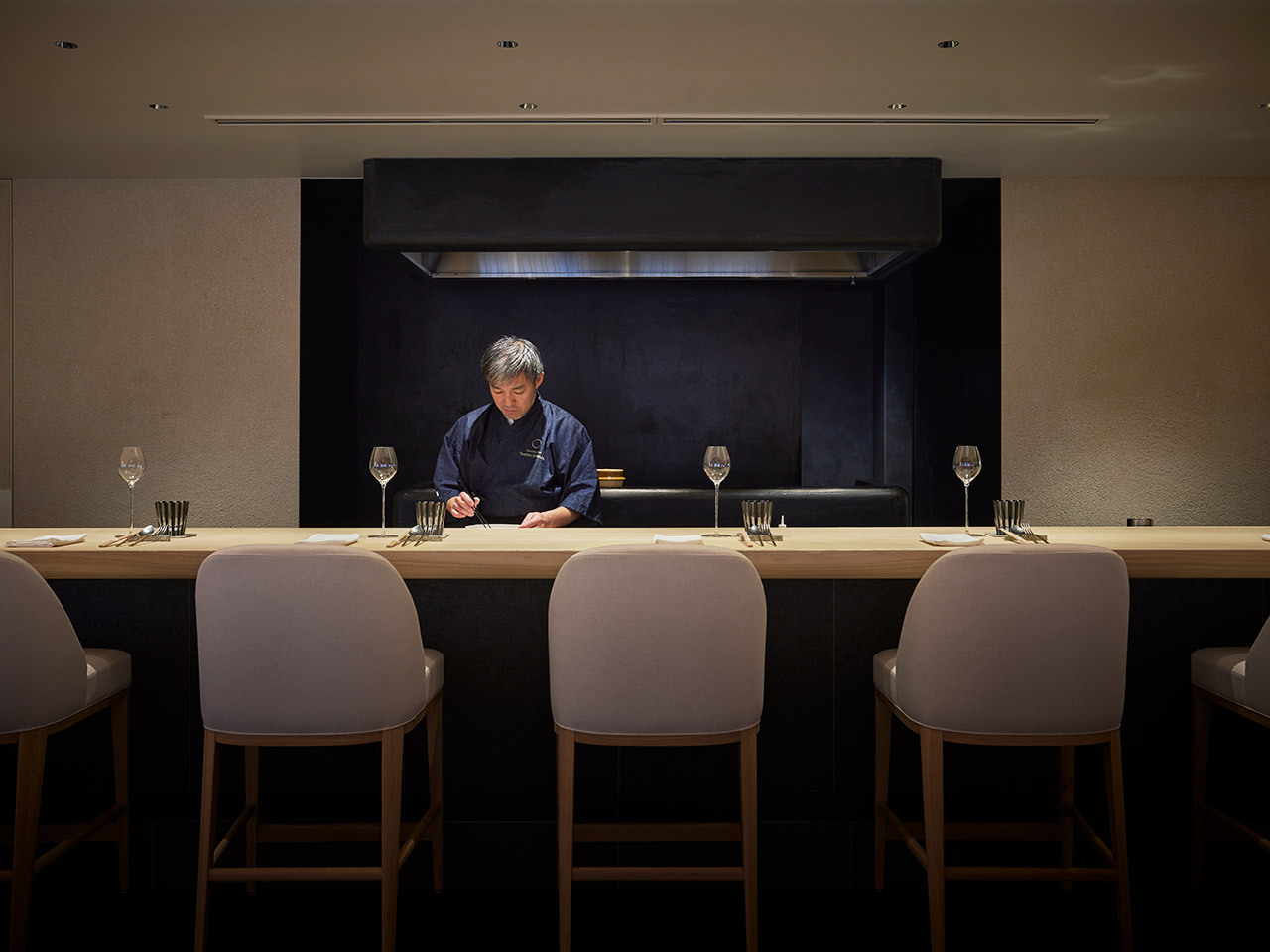 六本木『Restaurant O』の内観