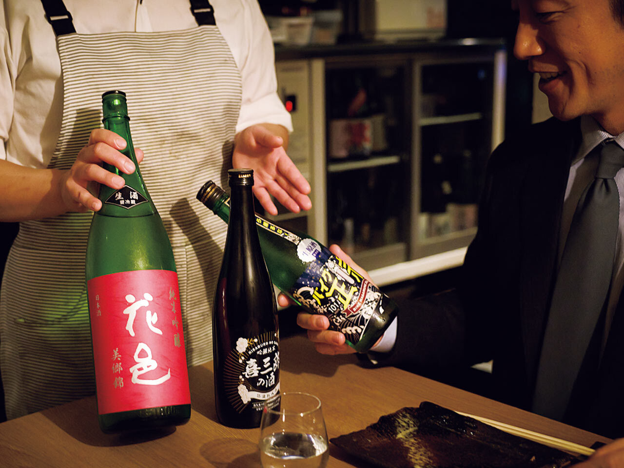 江戸川橋『とり卓忠』で提供している日本酒