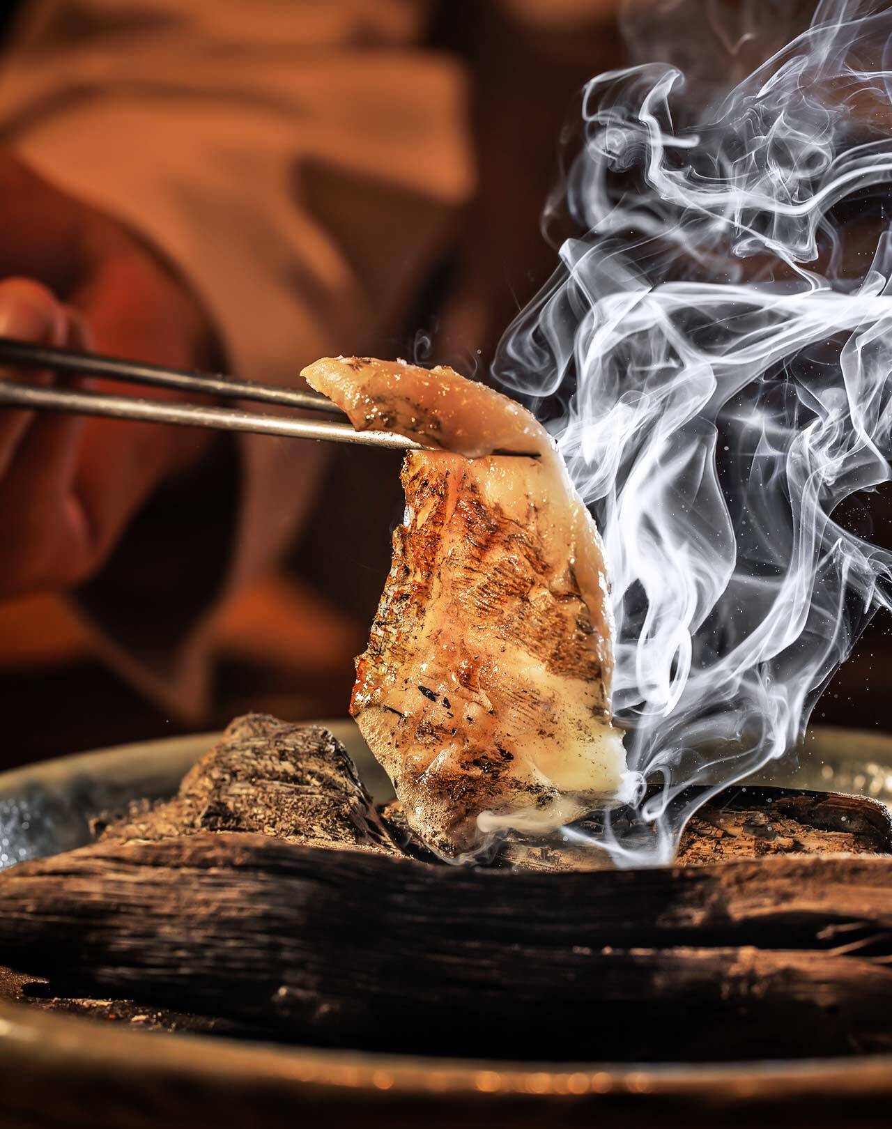 銀座『鮨 江藤』の「キンキ」