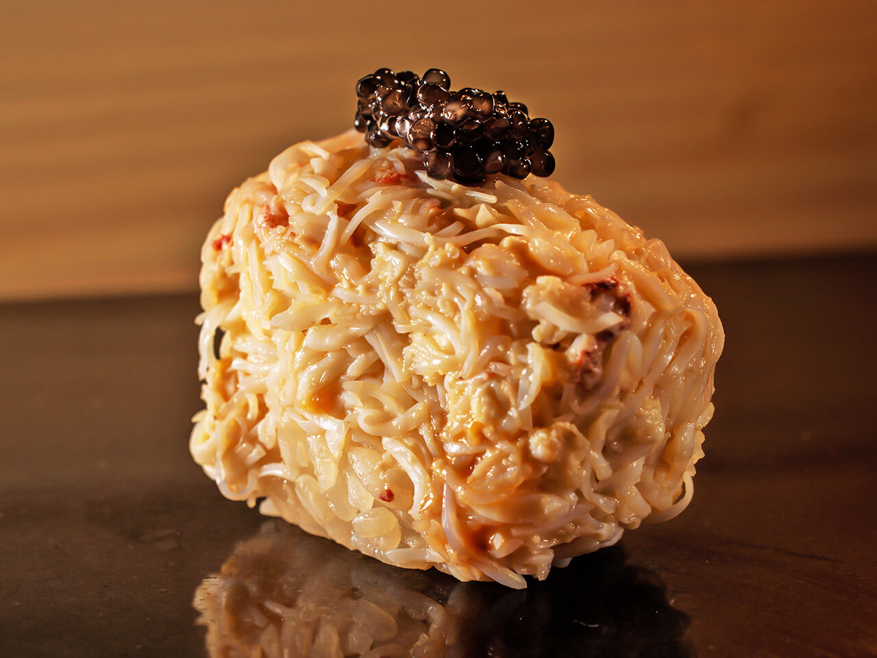 銀座『鮨 江藤』の「毛ガニ」