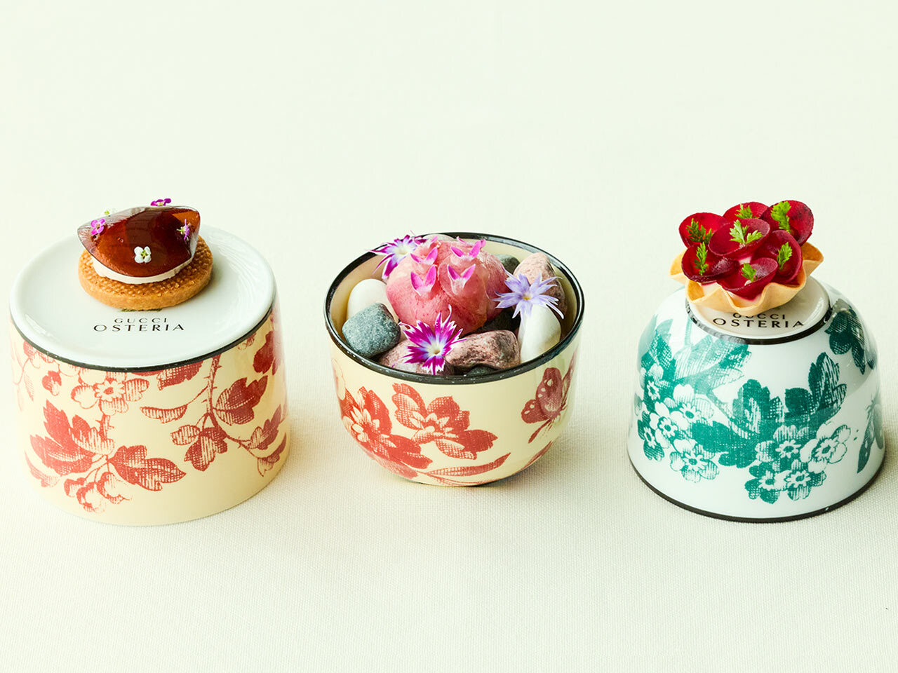 銀座『グッチ オステリア ダ マッシモ ボットゥーラ トウキョウ』のアミューズ