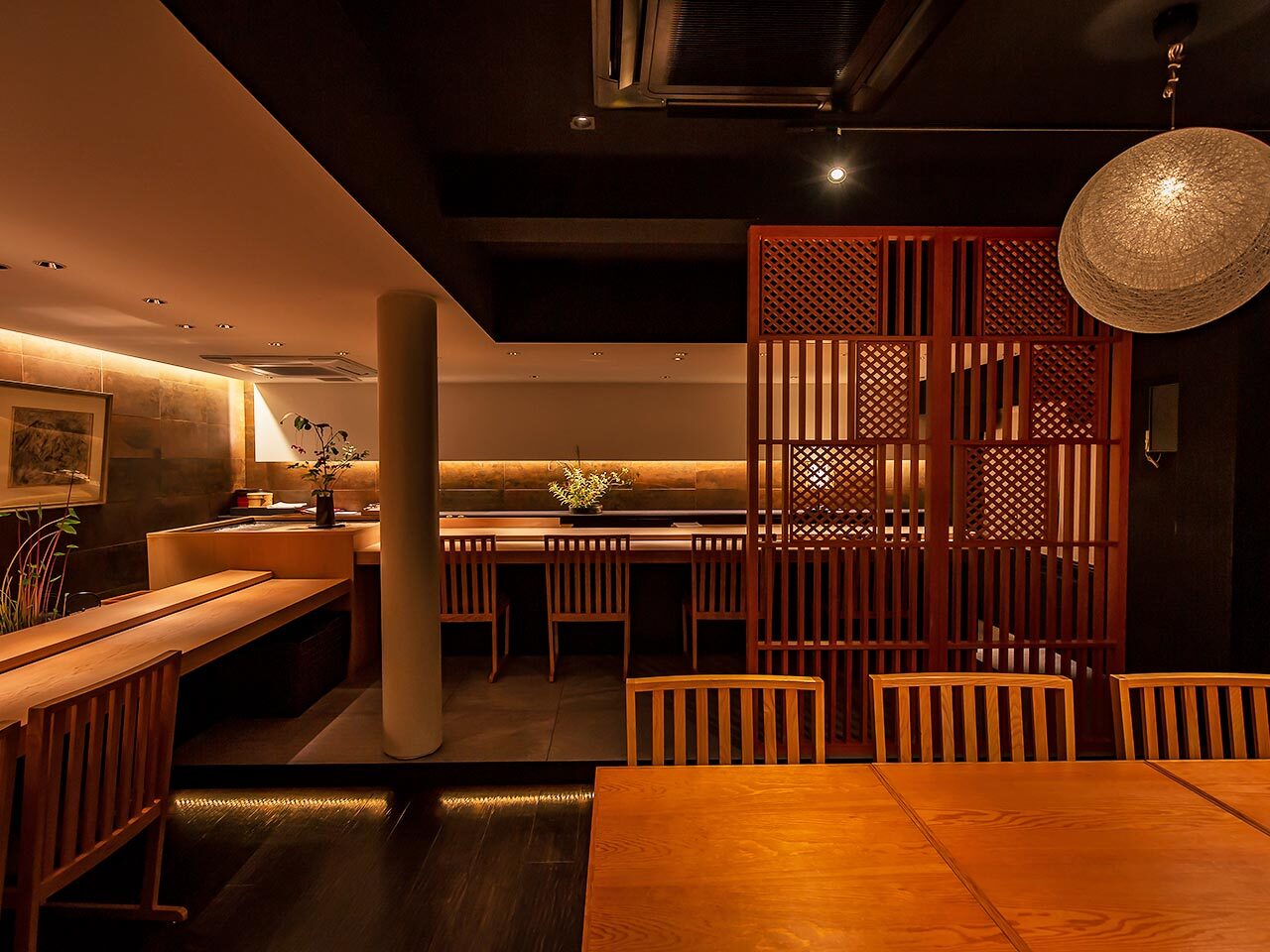 銀座『SUSHI B GINZA』の内観