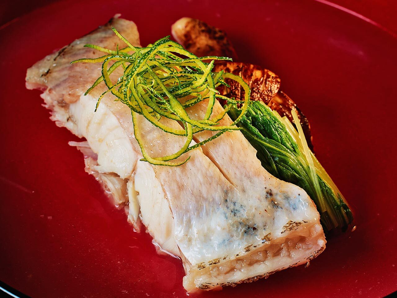 新橋『瀬戸内料理 すみのえ』の「クエの潮煮」