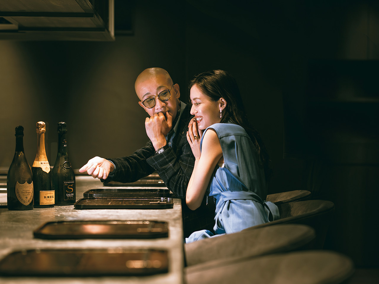 ひょうろくと女性