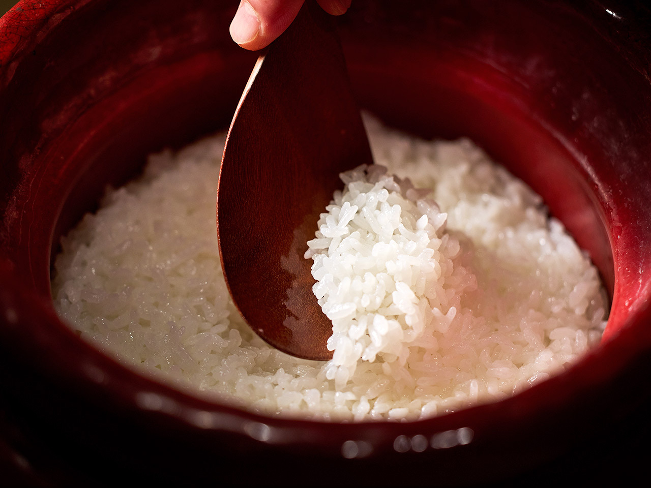 広尾『日本料理 佐々』の〆の白飯