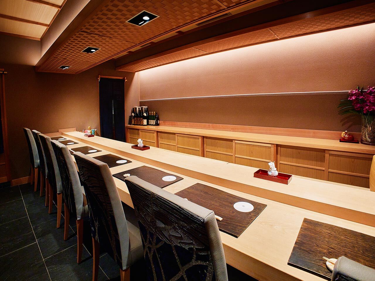 麻布十番『ふぐ武』の内観