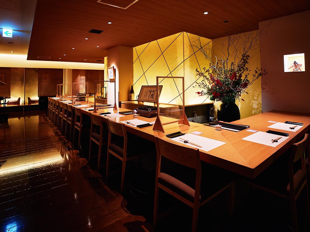 神谷町『心・技・体 うるふ』の内観