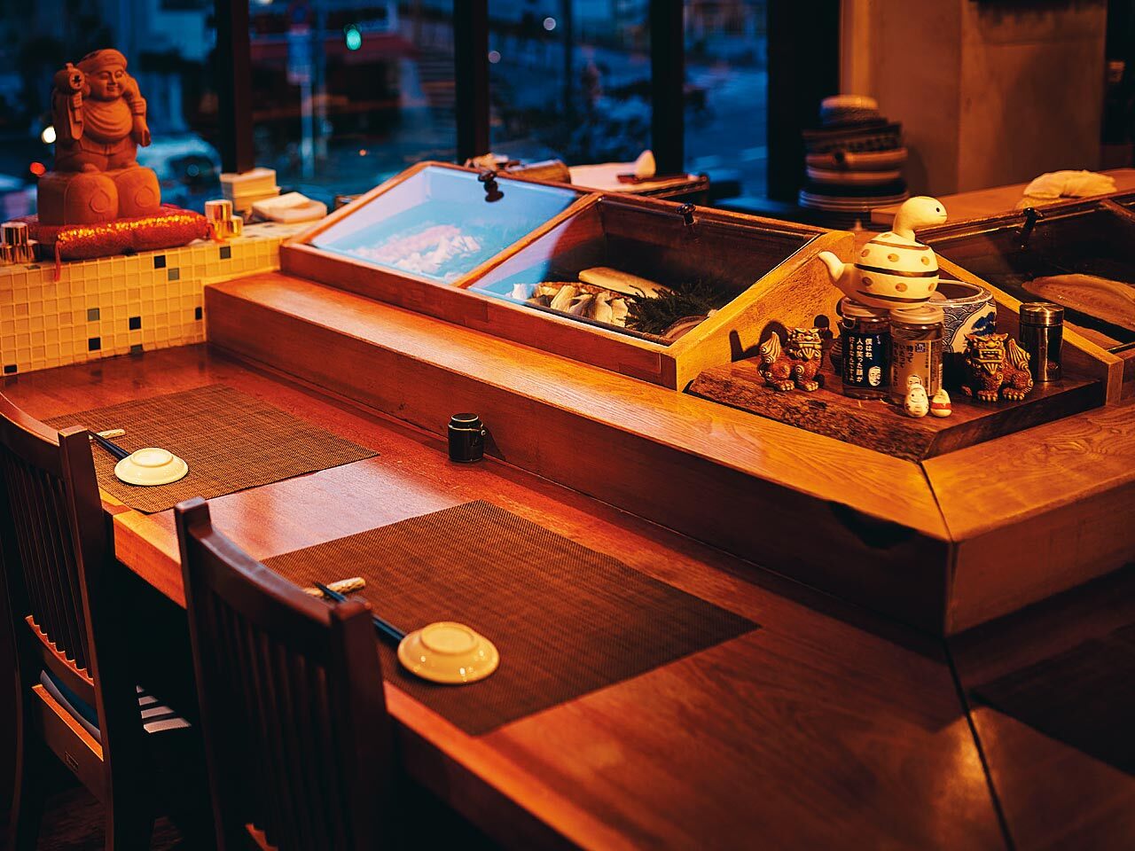 麻布十番『いずみ』の内観