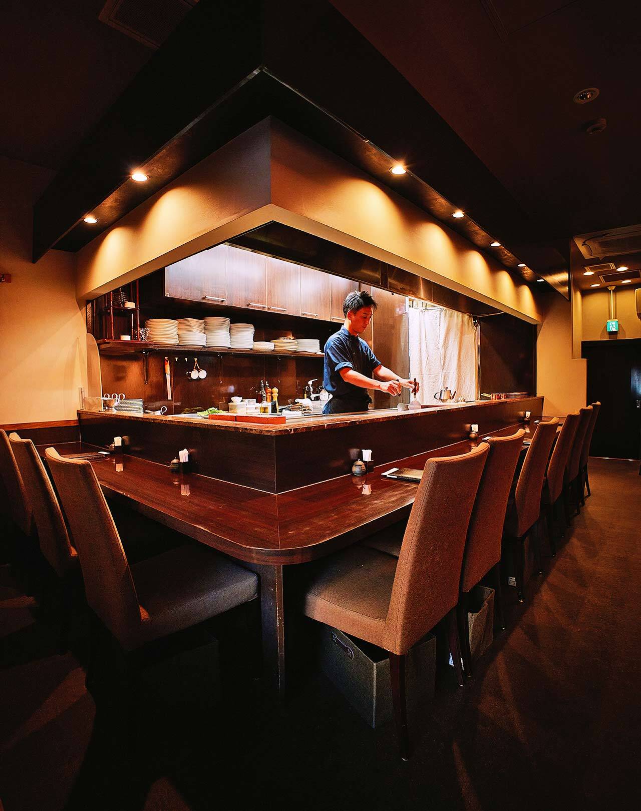 麻布十番『三と十』の内観