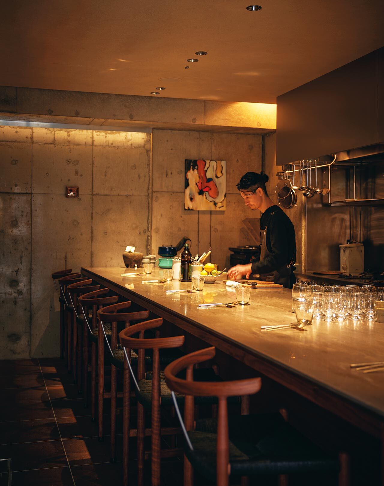 水天宮前『Il Povero Diavolo』の内観