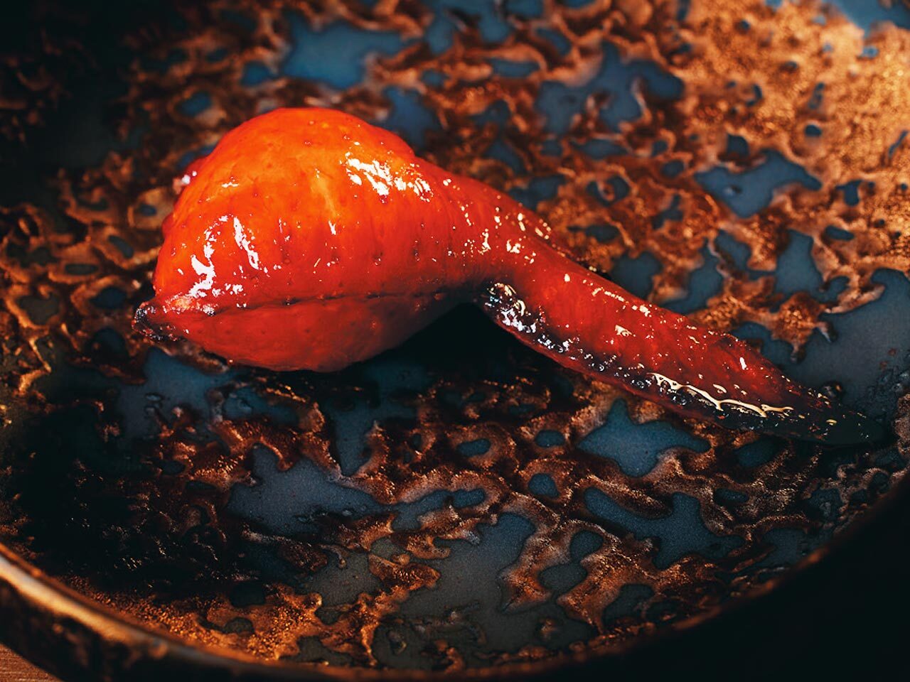 牛込神楽坂『茶龍』の「信玄鶏 塩麹 フォアグラ」