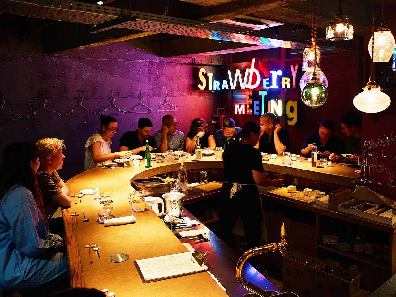 広尾『EUREKA!』の内観