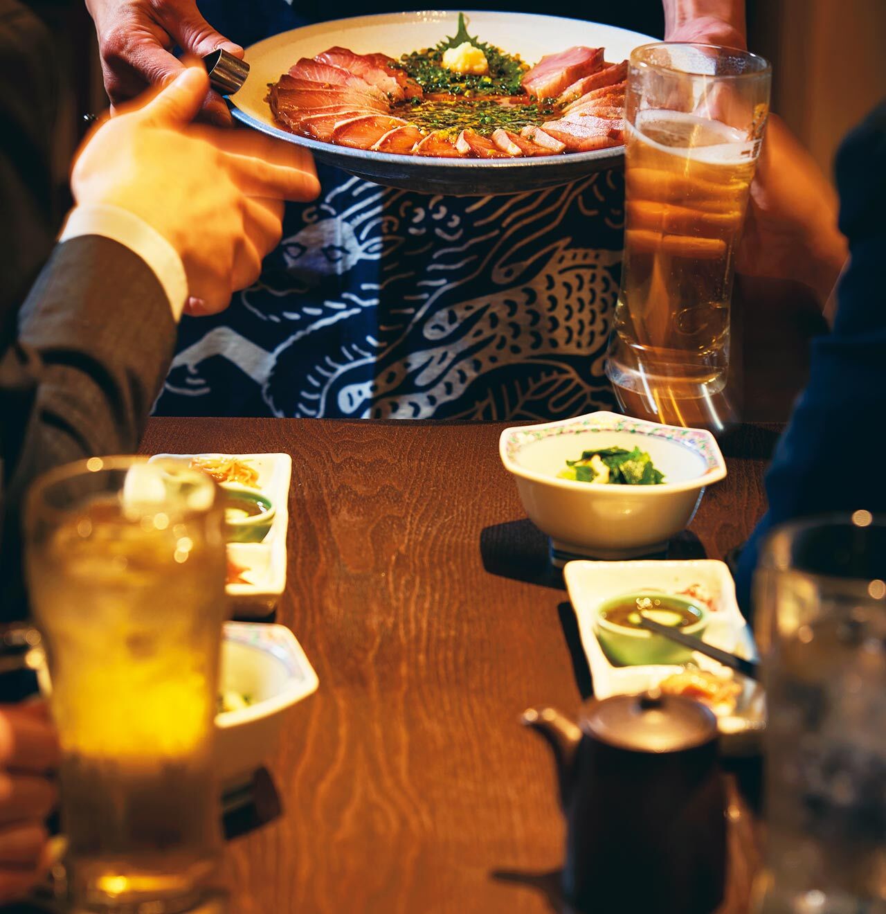 内幸町『能登美 新橋店』の「がんど焼き」
