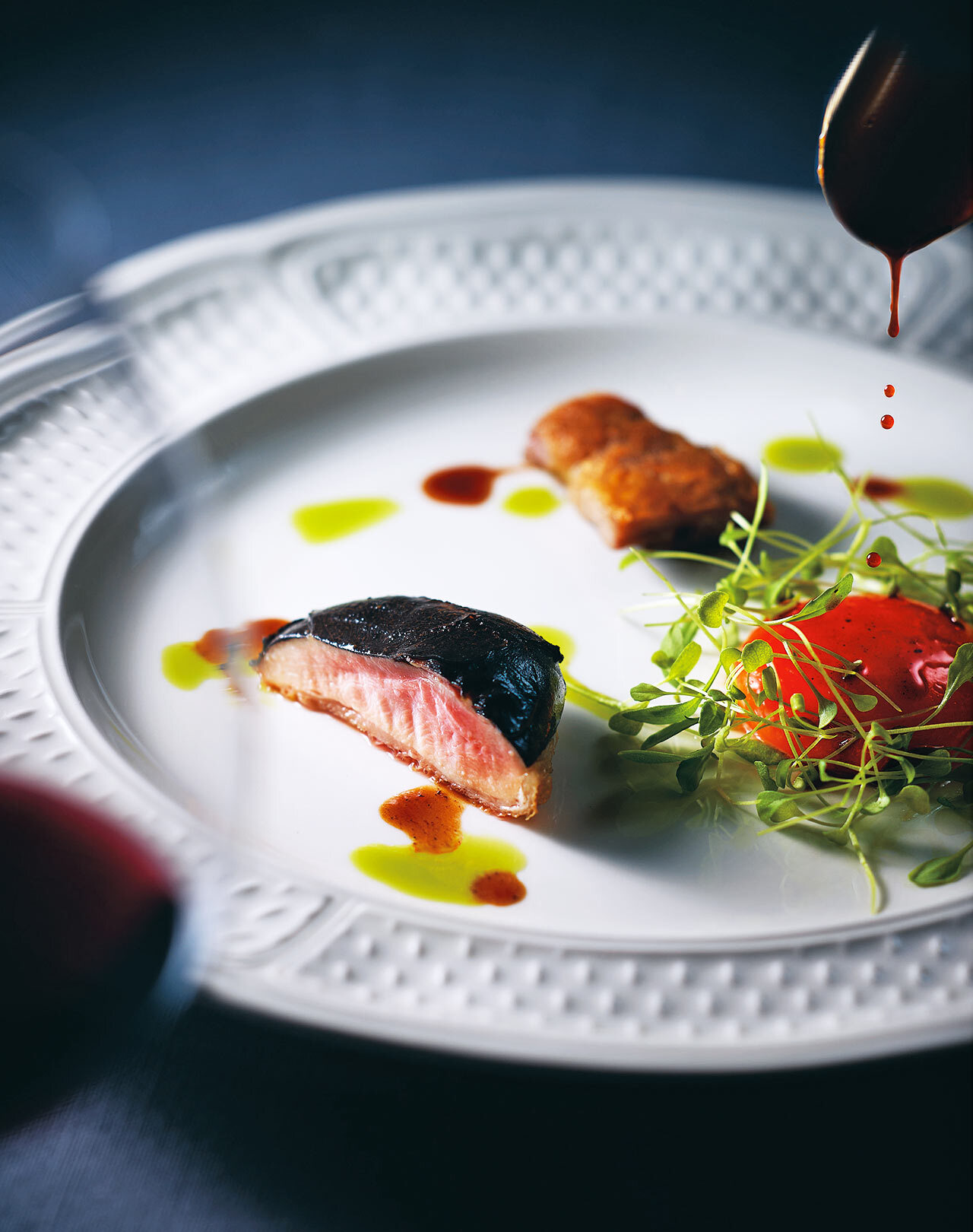 恵比寿『Saucer』の「鶉 寿雀卵」