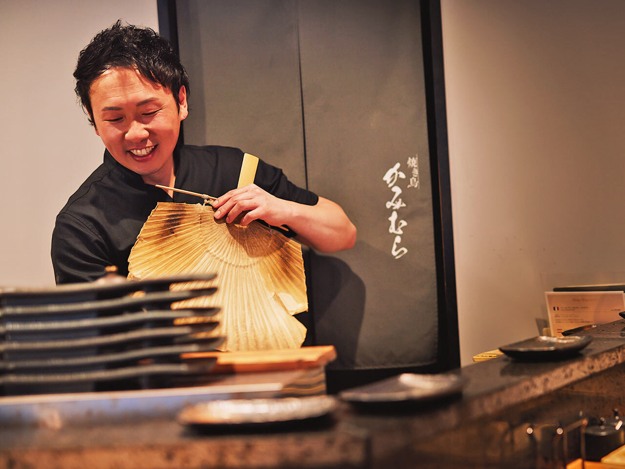 神泉『焼き鳥 かみむら』の上村孝秀氏