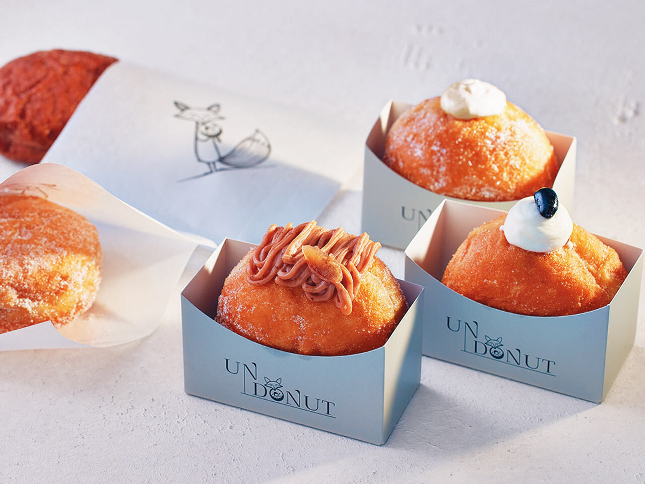 清澄白河『UN DONUT』の「ドーナツ5種詰め合わせ」