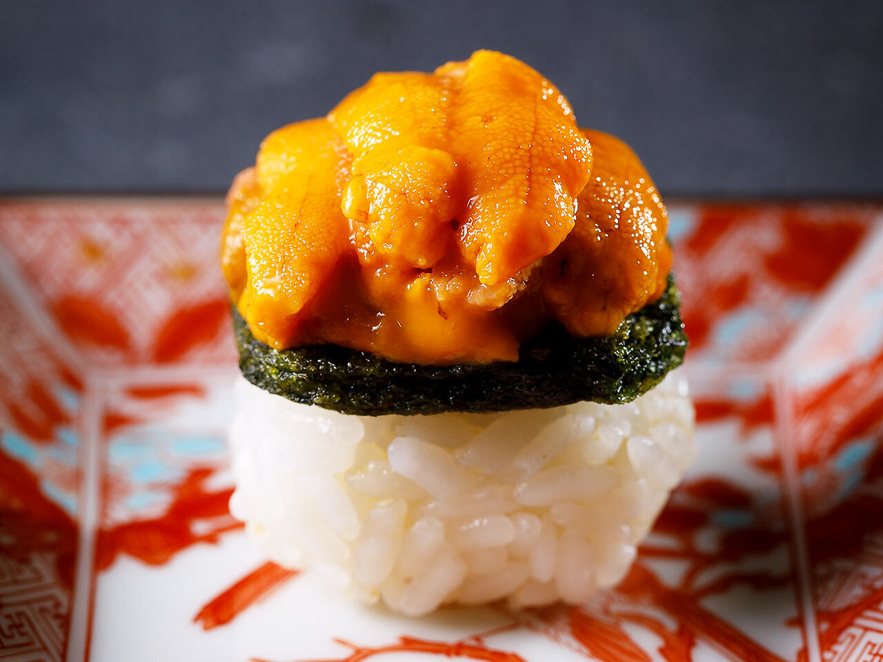表参道『HISASHI SUSHI』の「宇田津 鮨のSP雲丹」