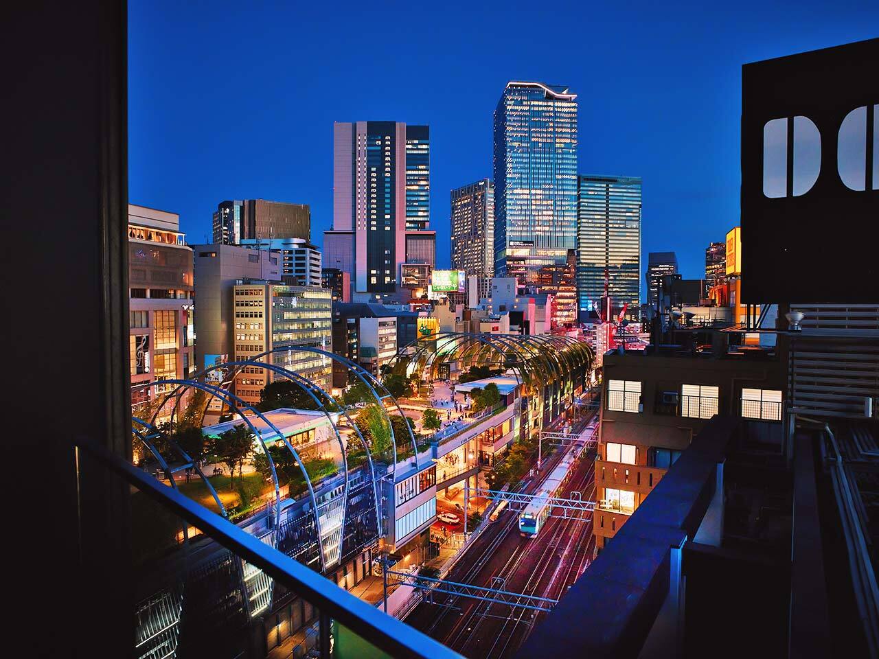 渋谷『EIKI TOKYO』から見える夜景