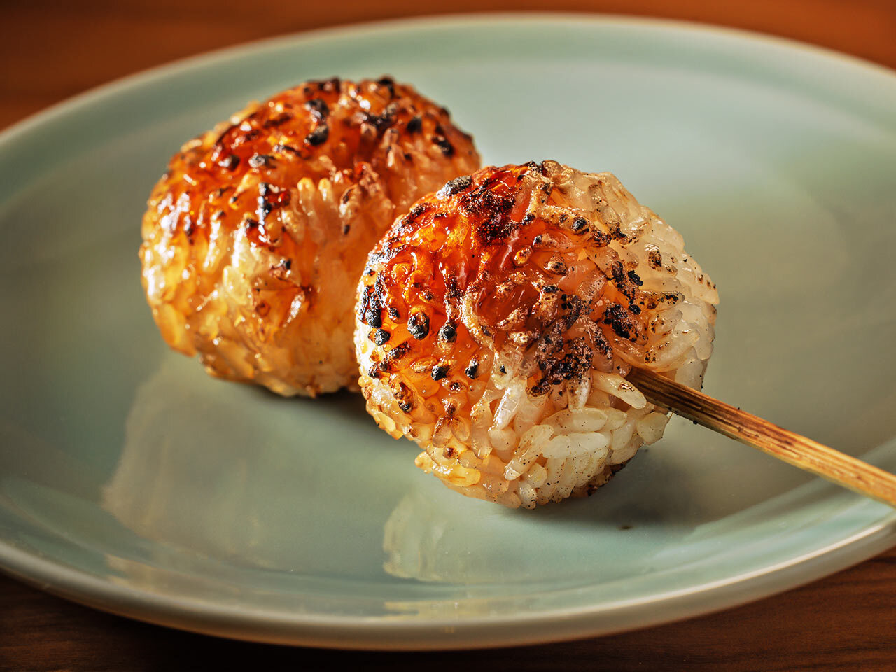 赤坂『焼鳥 あさのみ』の「焼おにぎり」