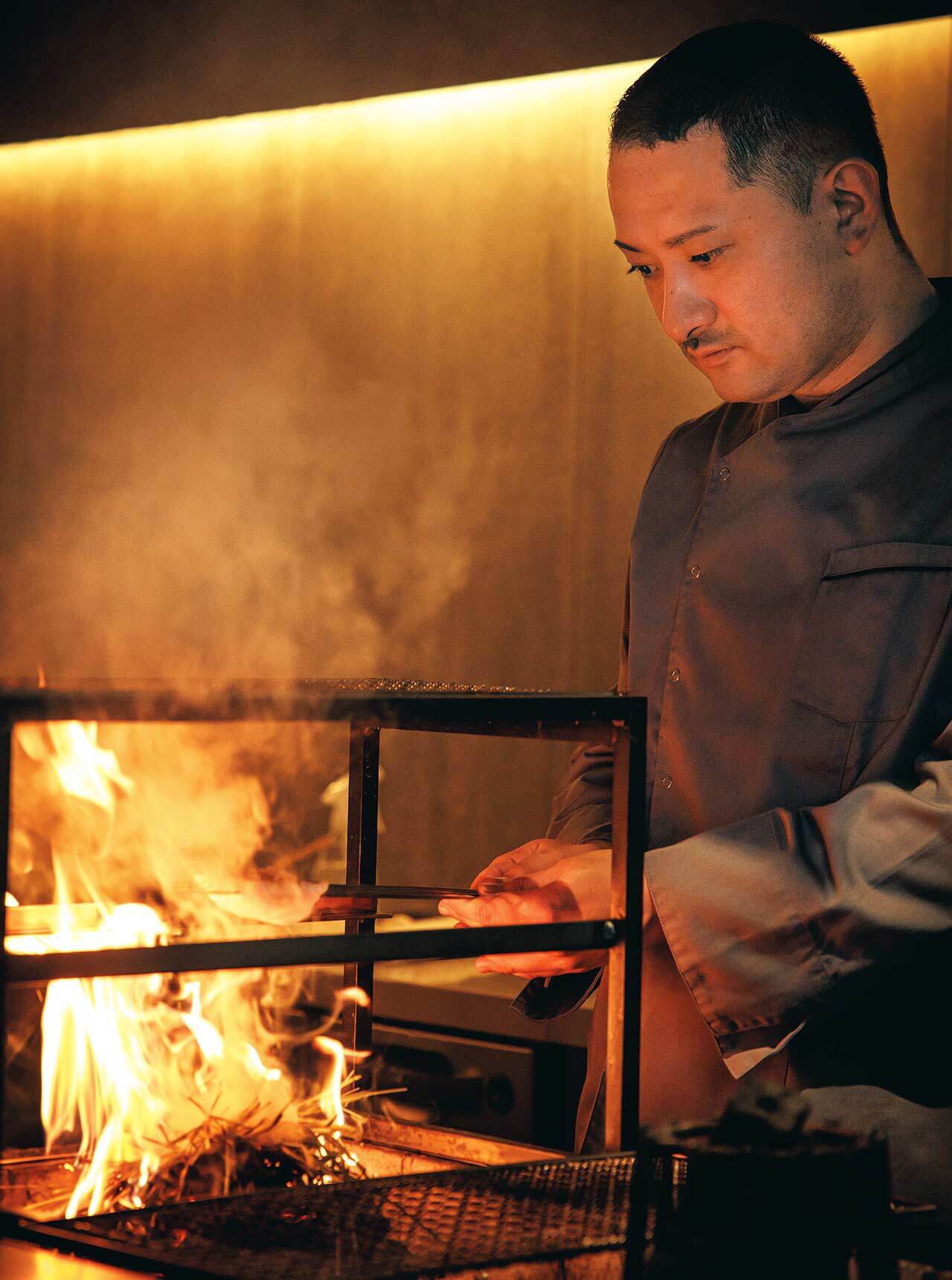 広尾『熾 OKI』の徳永翔平シェフ