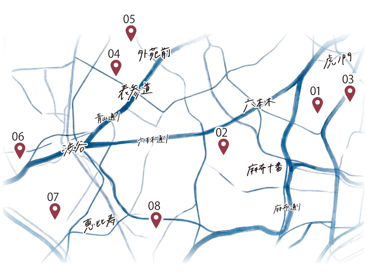 TOKYO給泡MAP