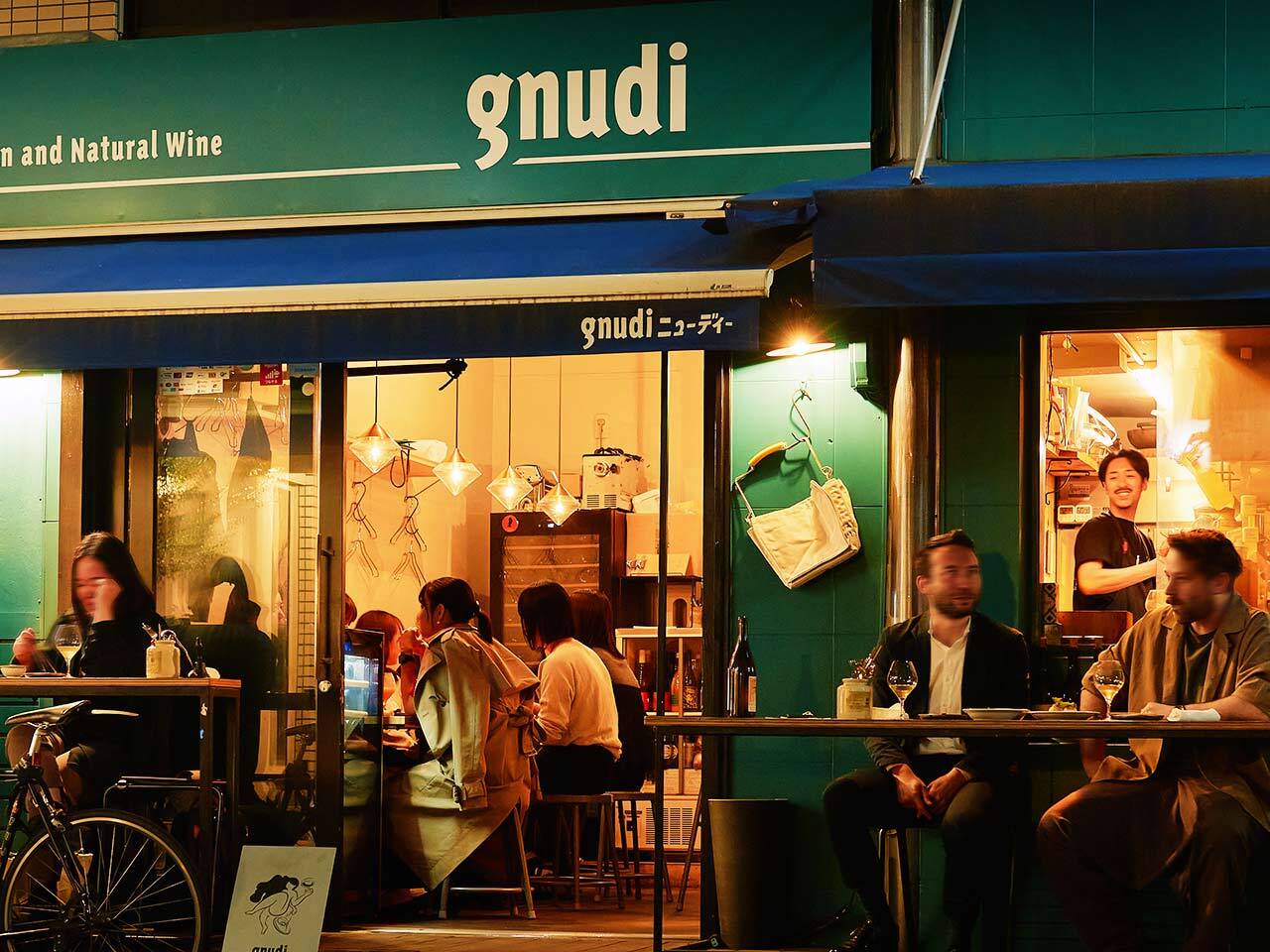 外苑前『gnudi』の外観