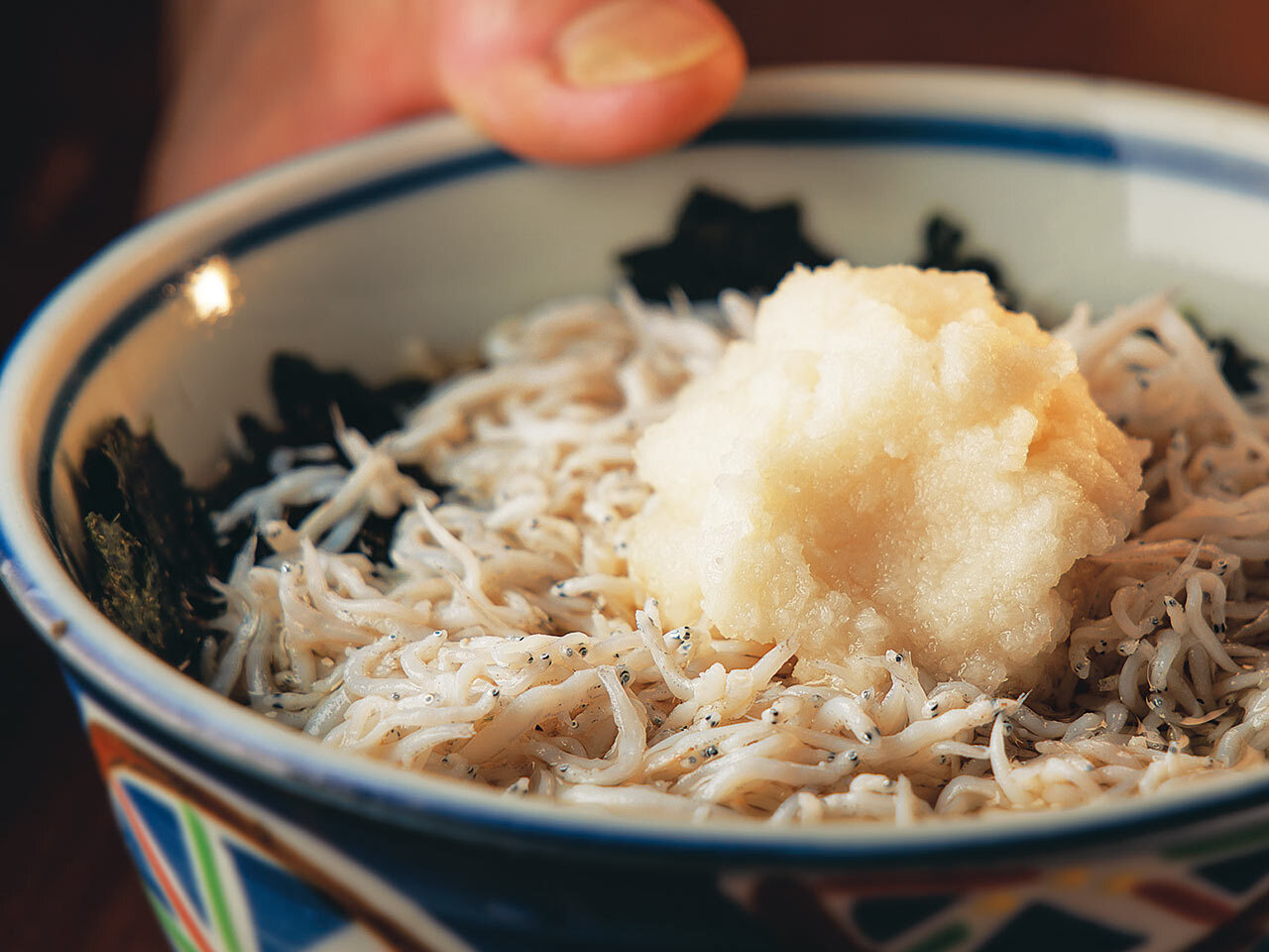 広尾『蕎麦 たじま』の「冷かけおろし蕎麦」