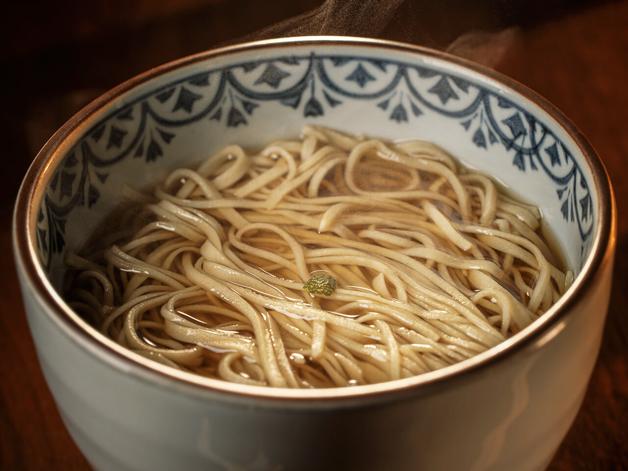 広尾『蕎麦 たじま』の温かい蕎麦