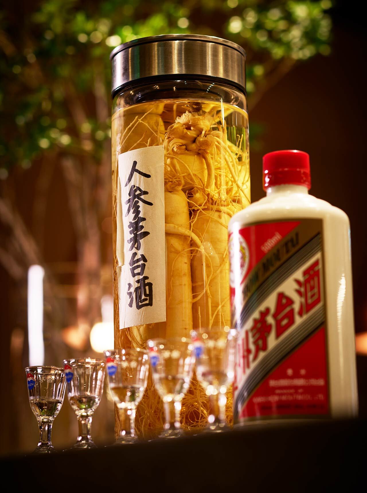広尾『飄香』の漢方酒