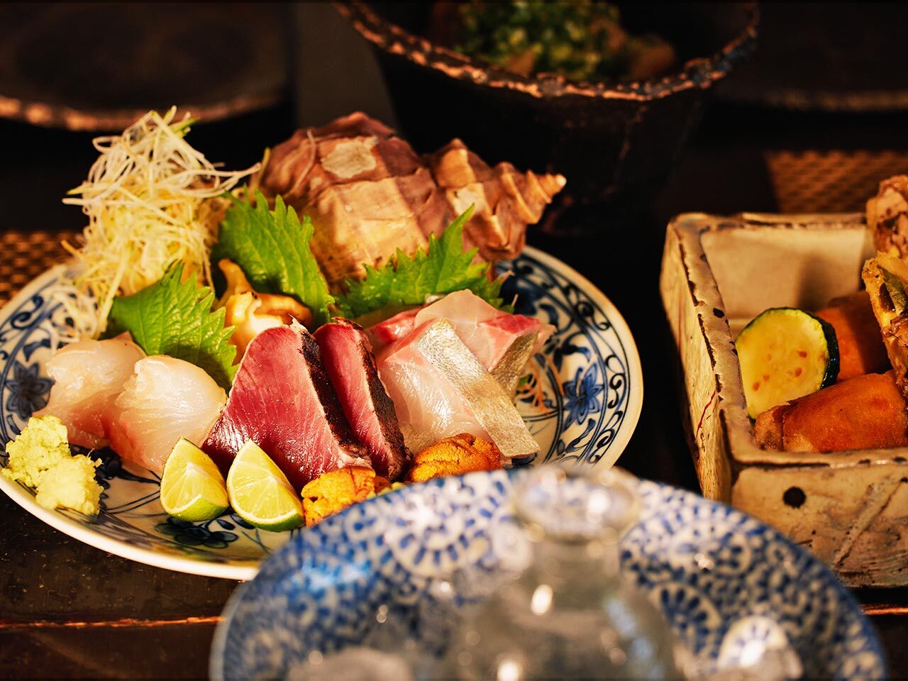 広尾『居間』の「刺身5点盛り」