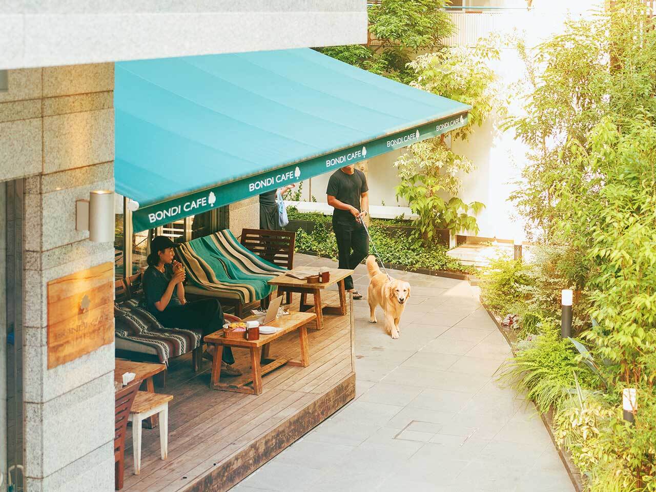 広尾『BONDI CAFE』の外観