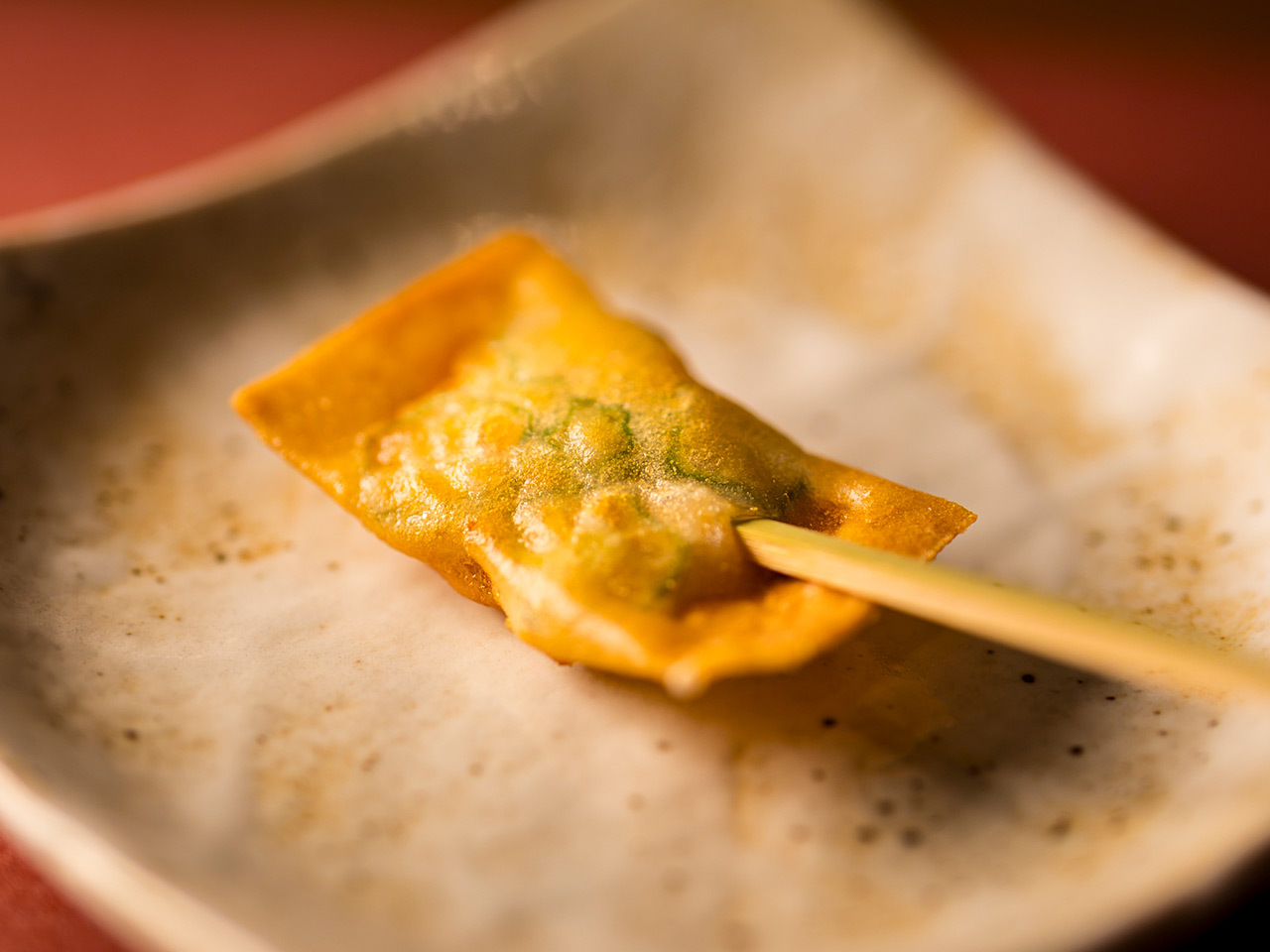 麻布十番『串かつ じゅーぼん』の「春巻」