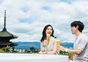 開放感抜群のテラスにはプレミアムなビールがお似合い！ 東京・京都で注目のレストラン４選