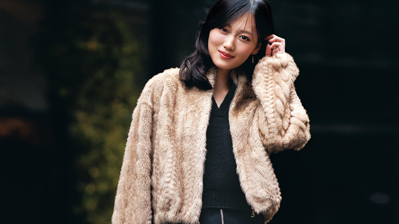 山下美月の大人の冬コーデに視線集中！ファーの下の「肌見せ」が焼肉デートの“熱”を盛り上げる
