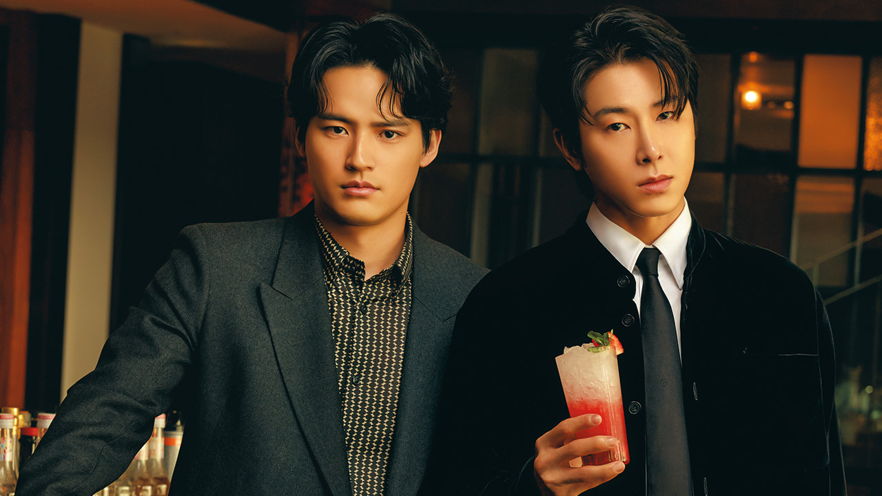 水上恒司×ユンホが東京のホテルで本音トーク。“大人の男”の条件とは？