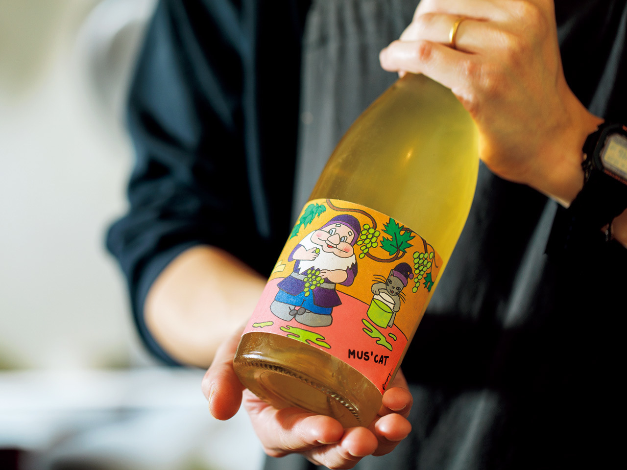 桜木町『ワインのお店ムー』のドメーヌ・ドゥ・ロクタヴァンのボトル