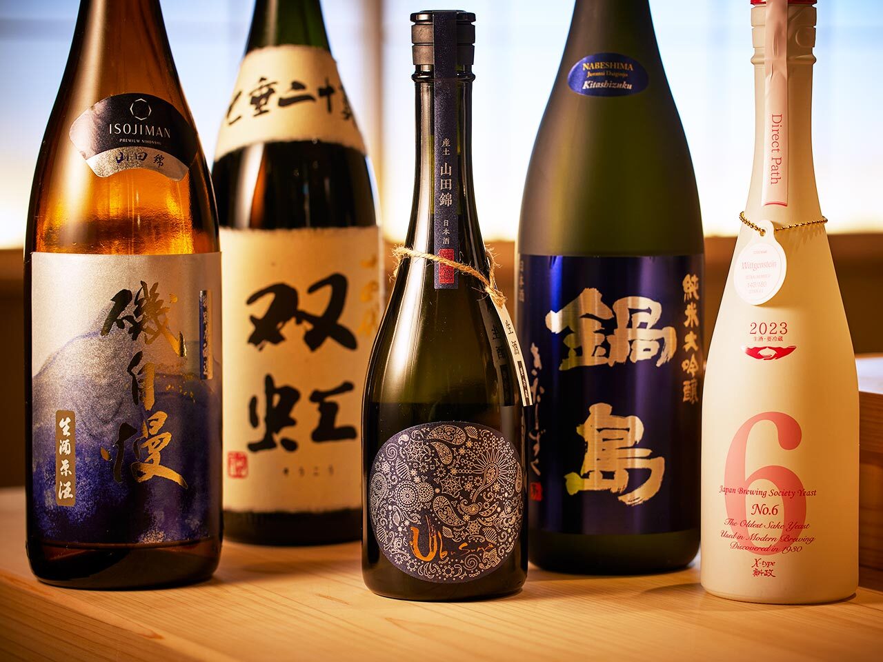白金高輪『鮨 田中』で取り扱っている日本酒