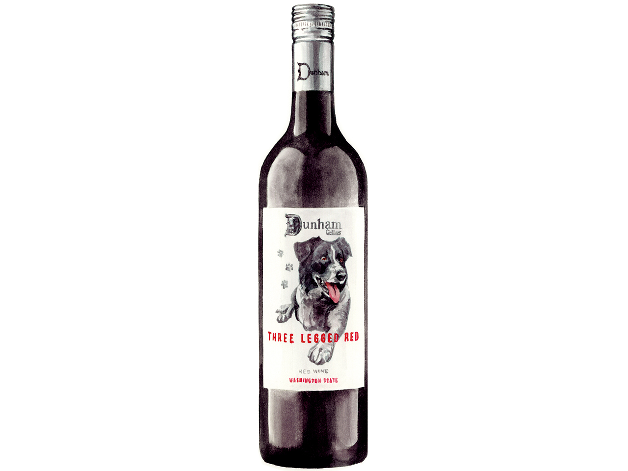 「Dunham Cellars THREE LEGGED RED 2021」