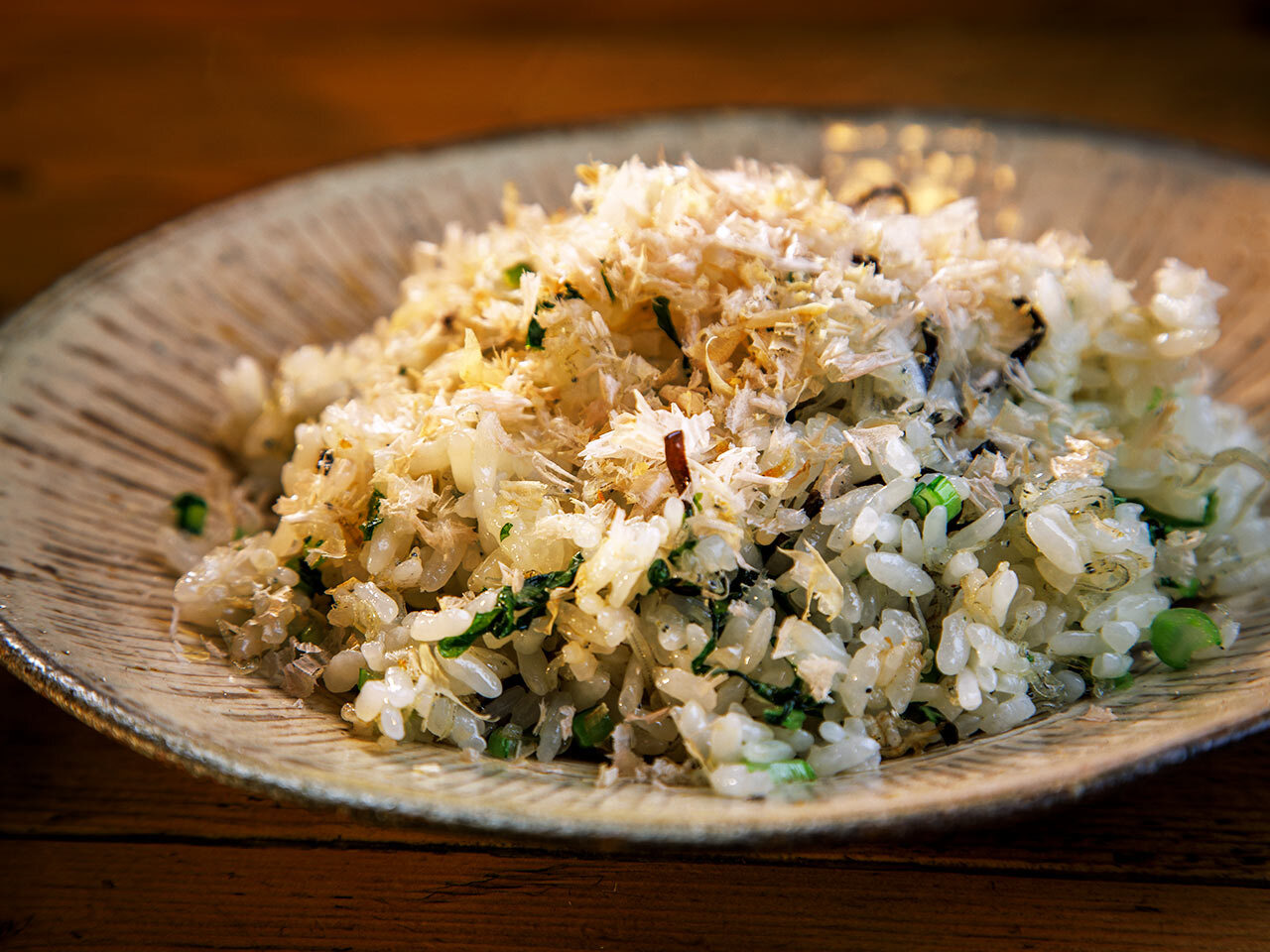 中目黒『楽食ふじた』の「和風チャーハン」