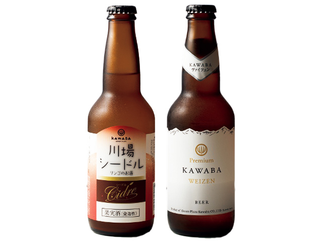 大塚『四川料理 花重』で提供しているKAWABA BEERのヴァイツェン、シードル