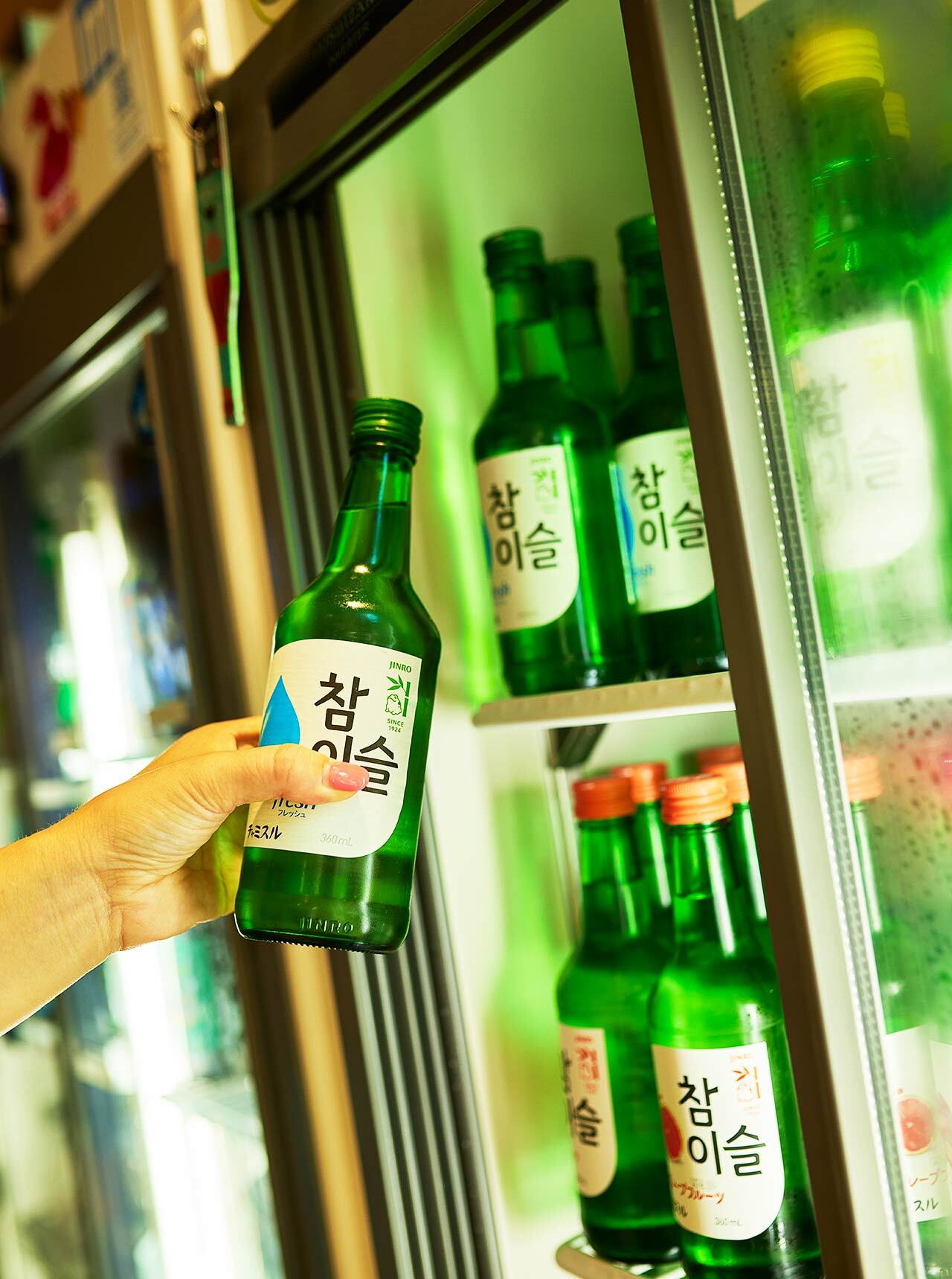 中目黒『韓国ポチャ イヨサンソウル 中目黒店』で提供しているチャミスル