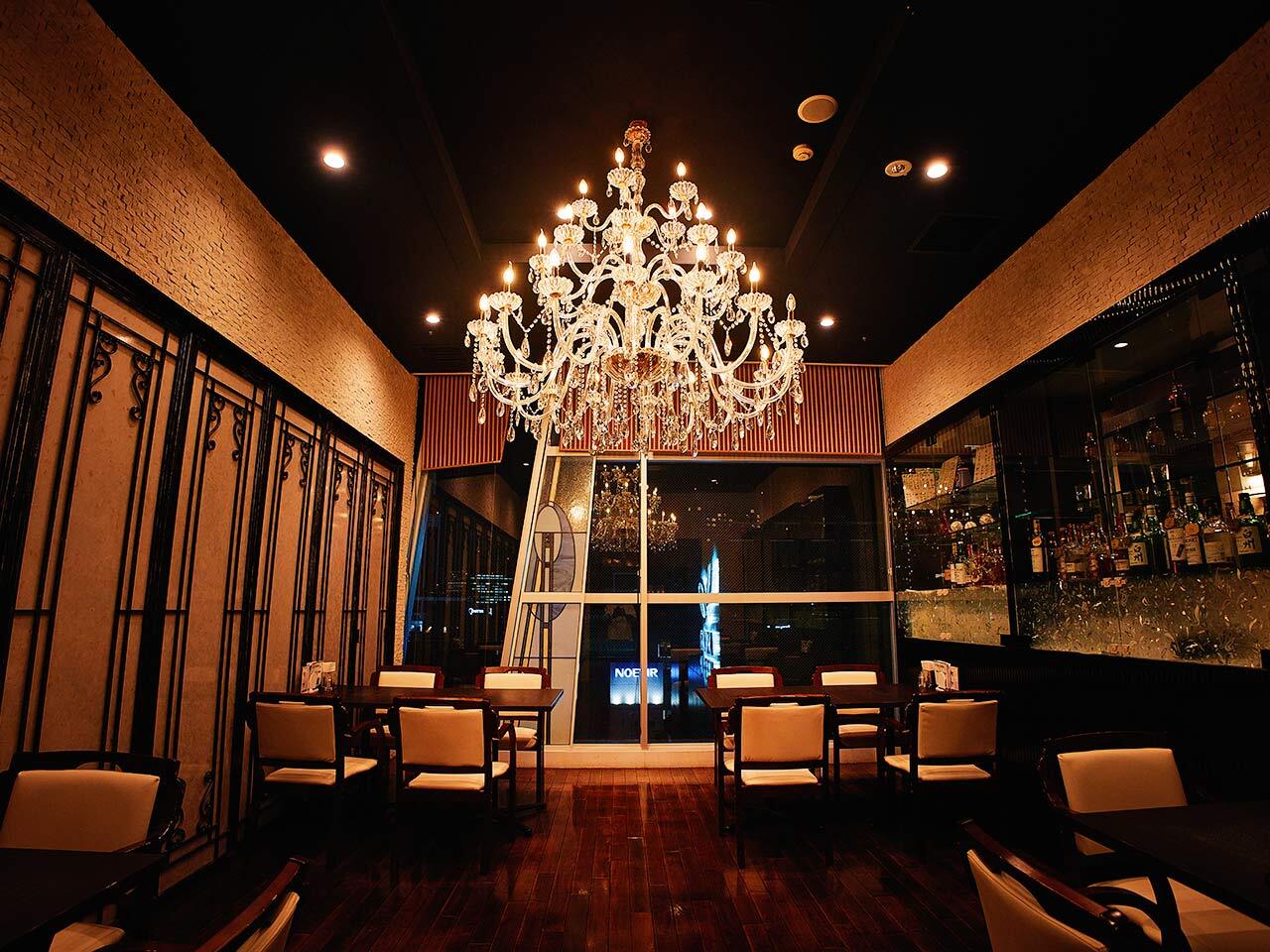 銀座『東京三田倶楽部』の内観