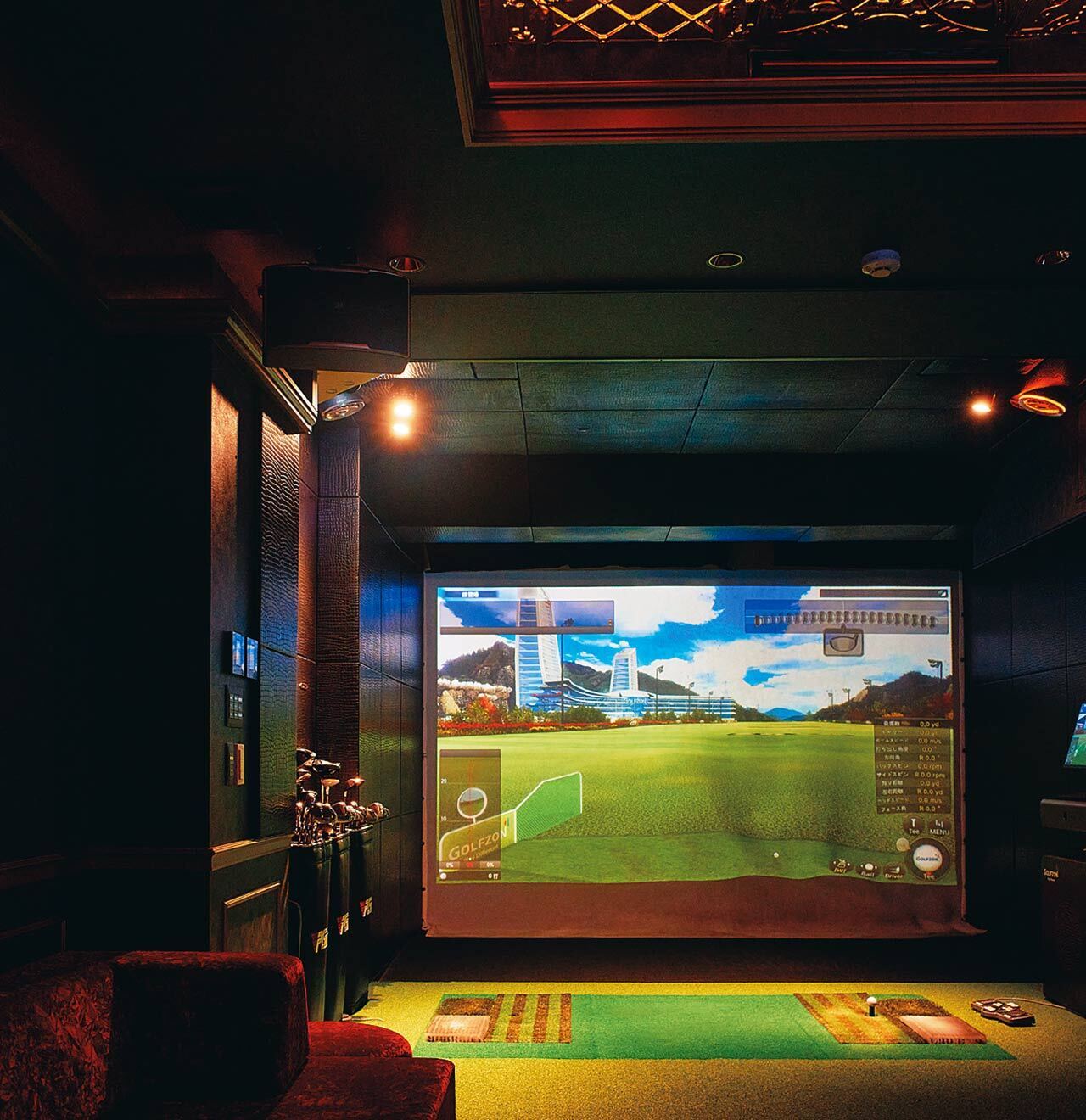 乃木坂『THE GOLF TOKYO』の内観