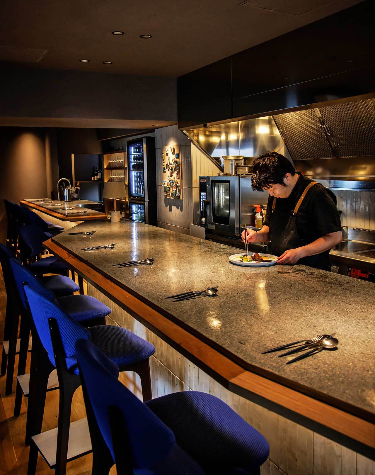 東銀座『CACHETTE Chez T. et. Y』の内観