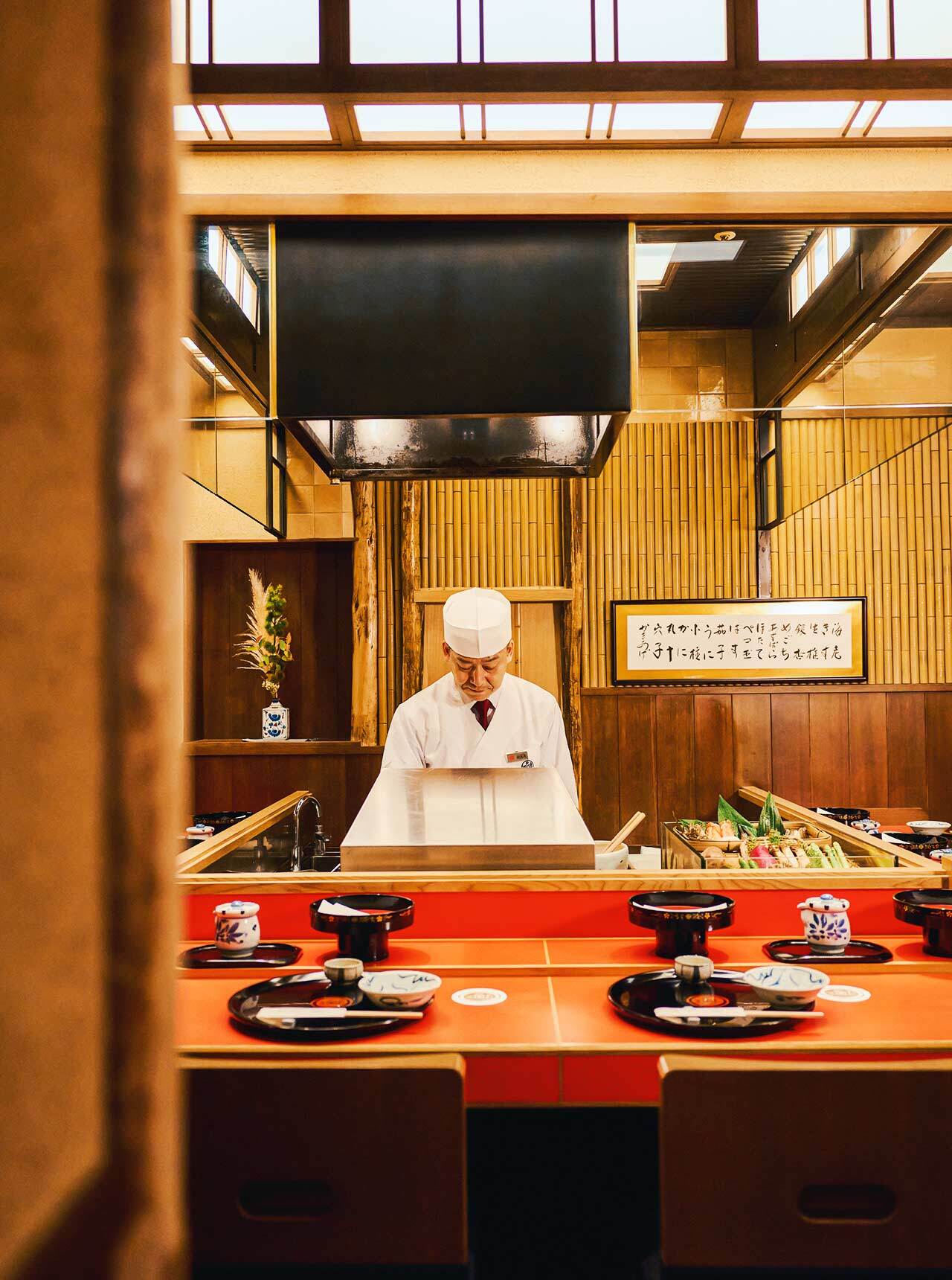 銀座『銀座 天一 本店』の内観