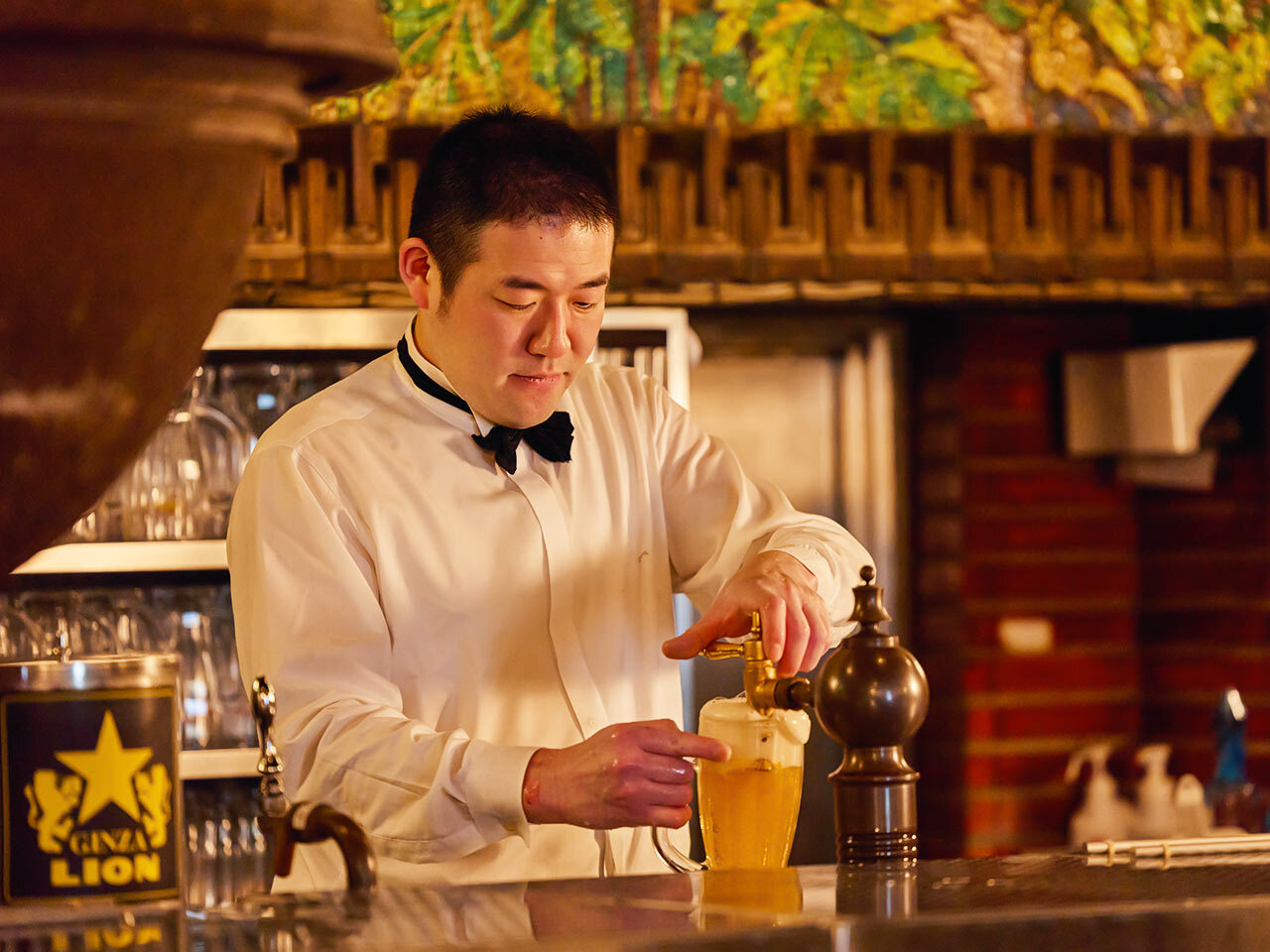 銀座『ビヤホールライオン 銀座七丁目店』の佐々木 有氏