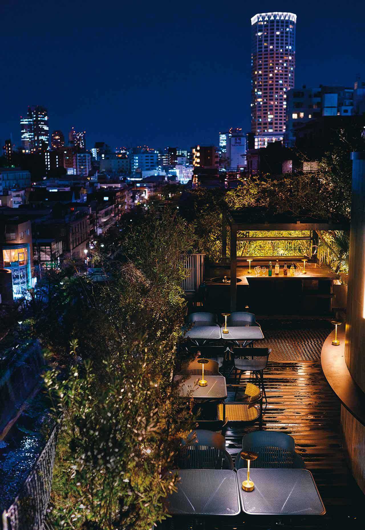 中目黒『Bird Lab.』のルーフトップ