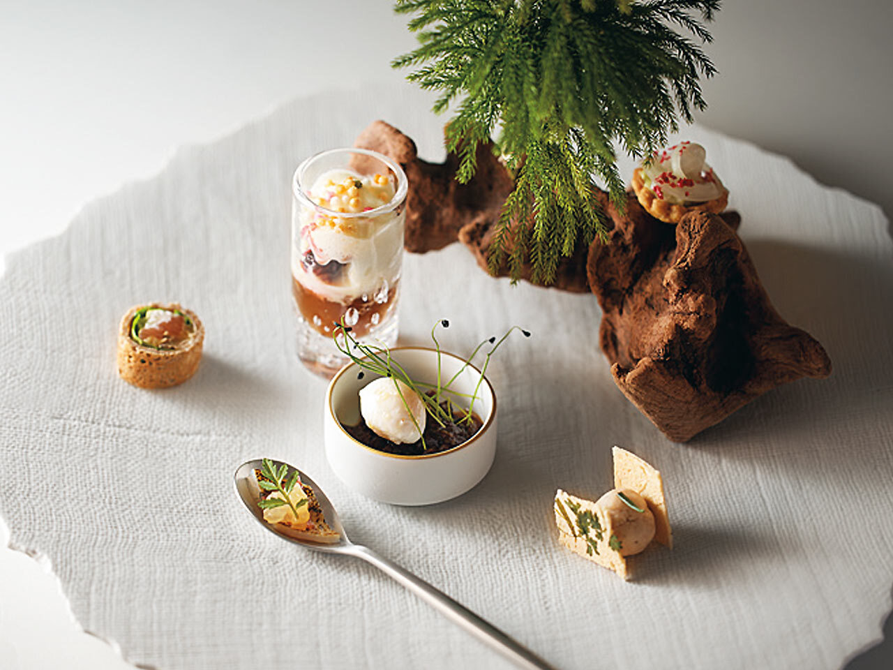 麻布十番『La Maison Confortable』の料理一例