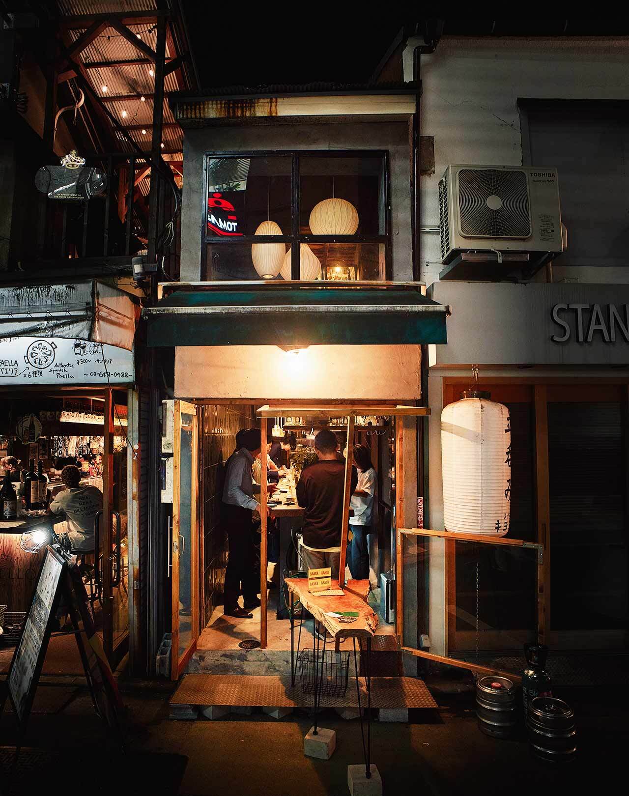 学芸大学『サンヤ』の外観