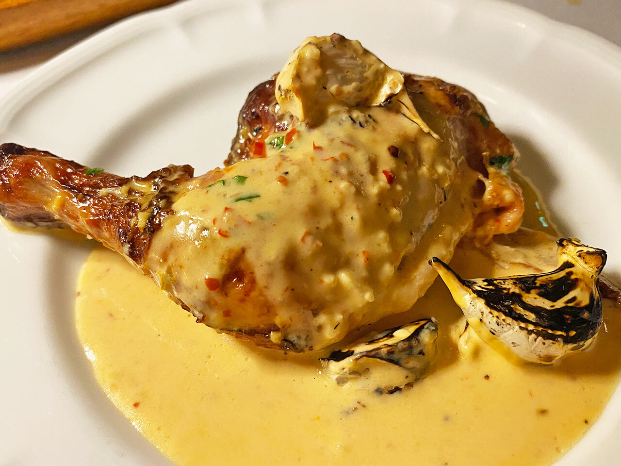 新宿『スンガリー 新宿東口本店』の「シュクメルリ」